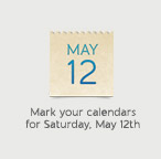 Mark your calendars for Saturday, March 12th